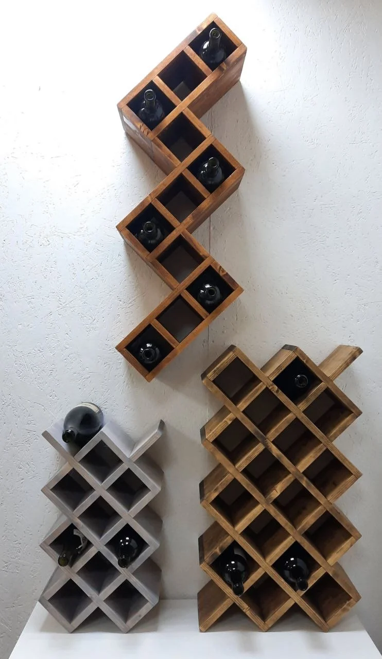 Винный шкаф своими руками из дерева: возможные конфигурации полок