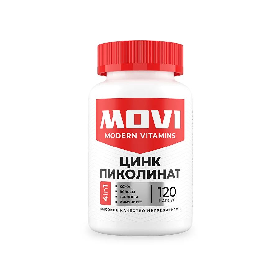 MOVI Пиколинат цинка, 120 капсул