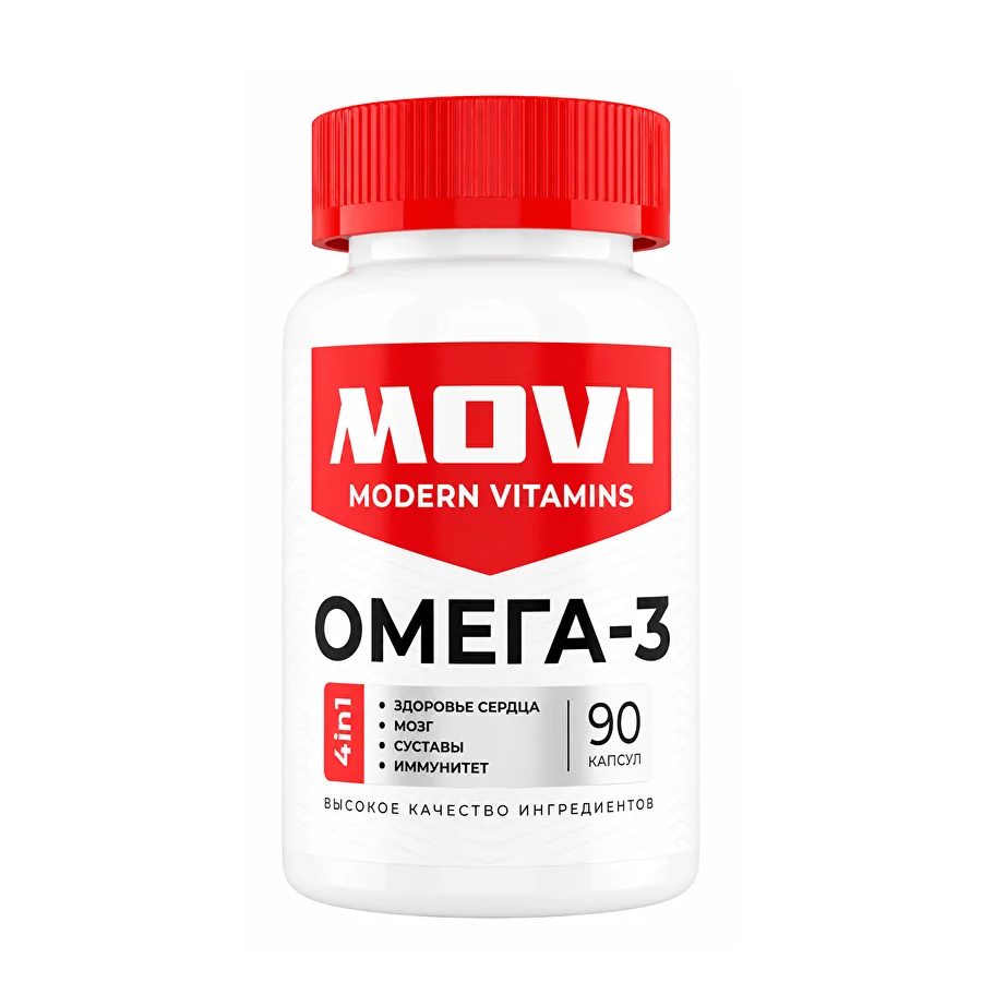 MOVI Omega-3 900 мг, 90 капсул