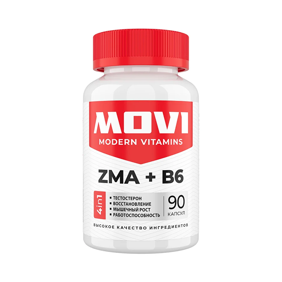 MOVI ZMA, 90 капсул
