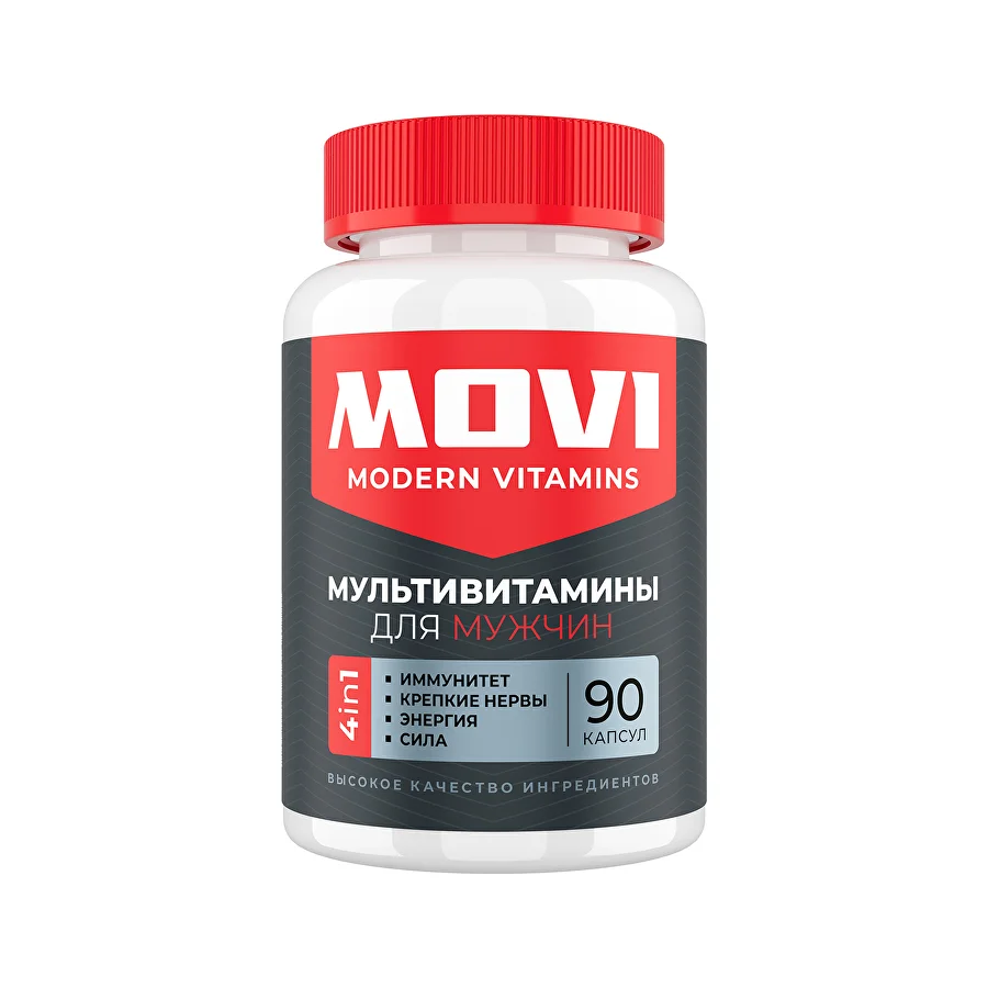 MOVI Мультивитамины Daily Men's Complex, 90 капсул