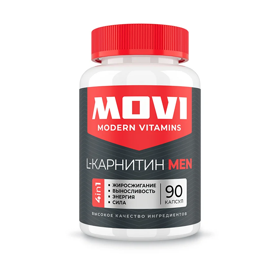 MOVI L-Карнитин MEN, 90 капсул