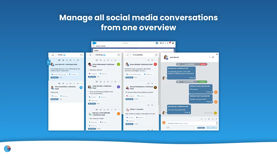 Managing Social Media Conversations with Coosto for Salesforce