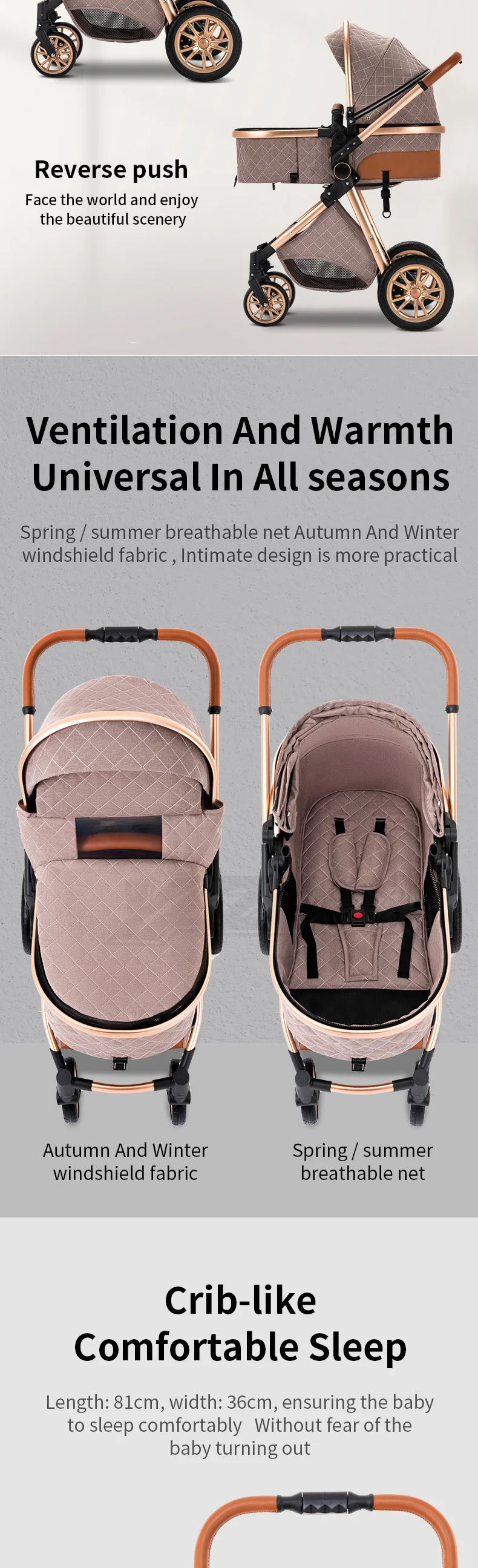 Oyster 2 travel system rose shop gold