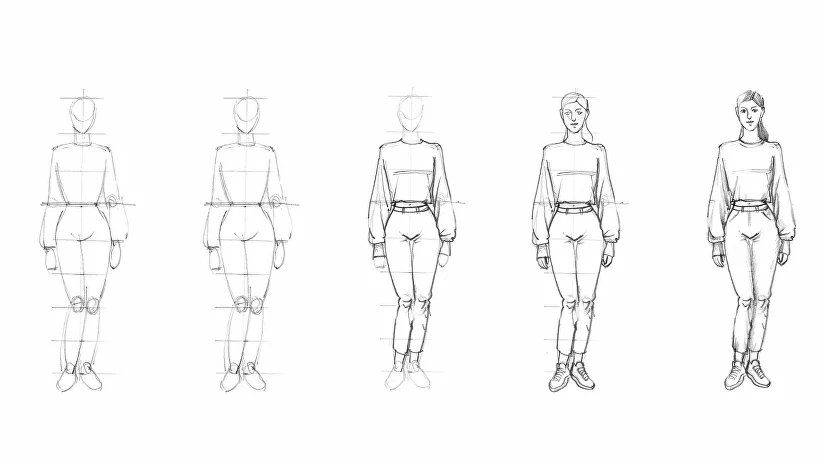SOLUTION: Small size drawing the human body - Studypool