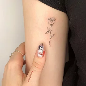 Смысл татуировок с розами