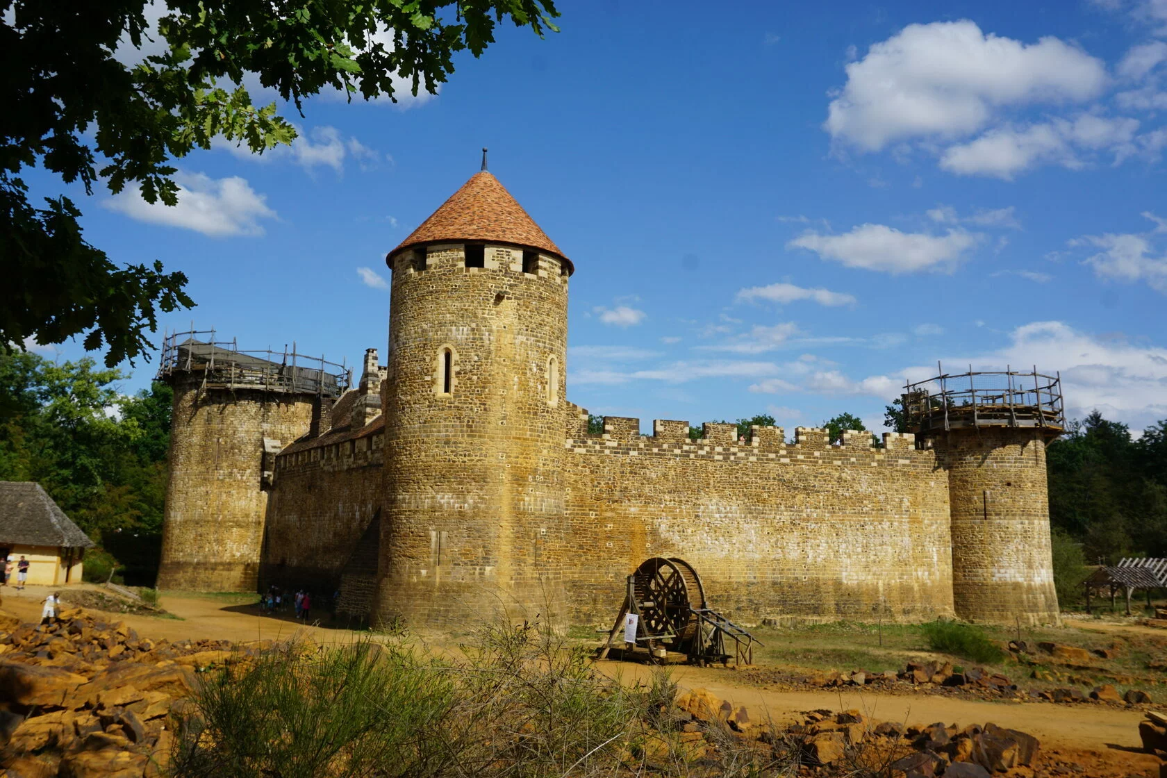 A secret world under a French castle