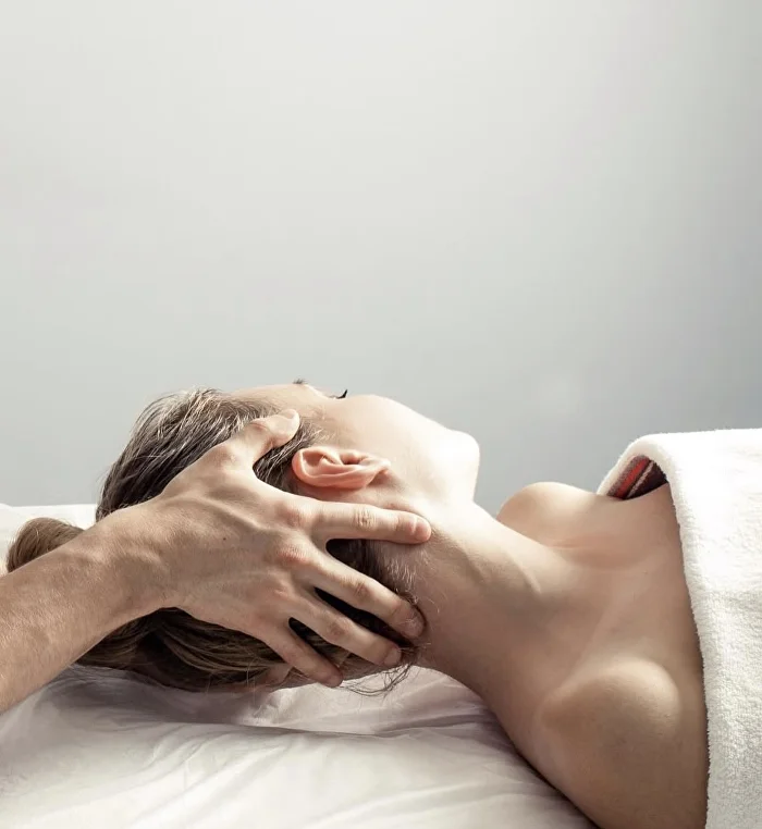 Massage room at Kate White Salon