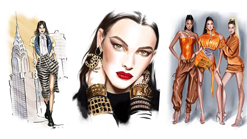Style, Design & Class  Fashion illustration sketches dresses