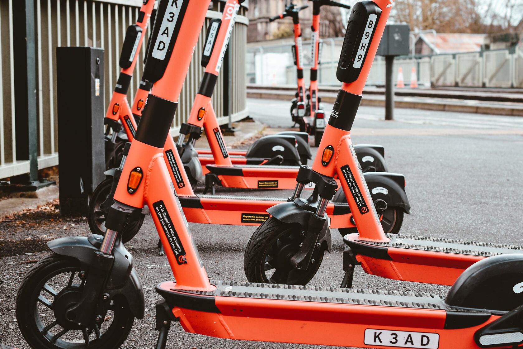 Scooters for sharing business