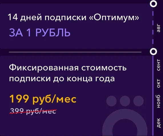Окко Подписка Цена 1 Рубль