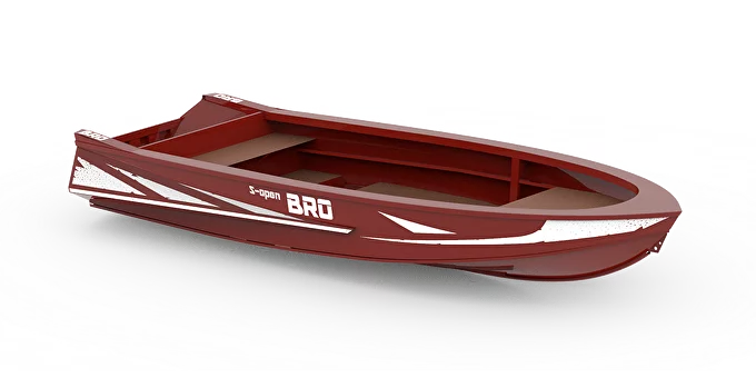 Алюминиевая лодка с мотором для рыбалки