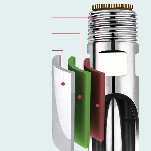 Міцна ніпельна поїлка з нержавіючої сталі із захистом від забруднень
