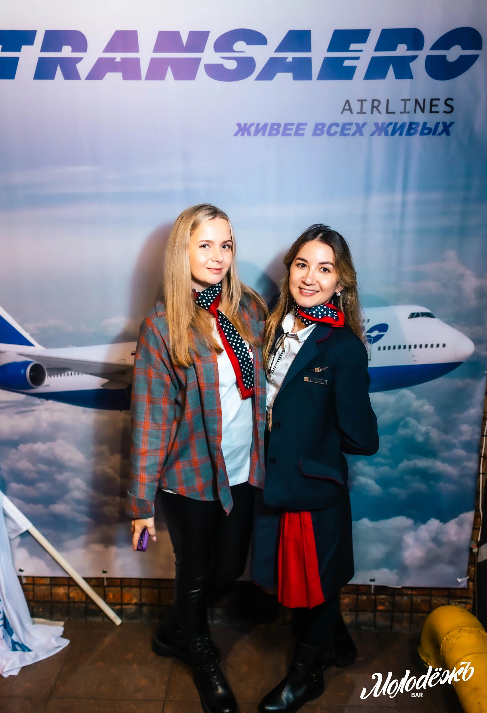 Корпоратив Трансаэро в баре Молодежь — фото 38