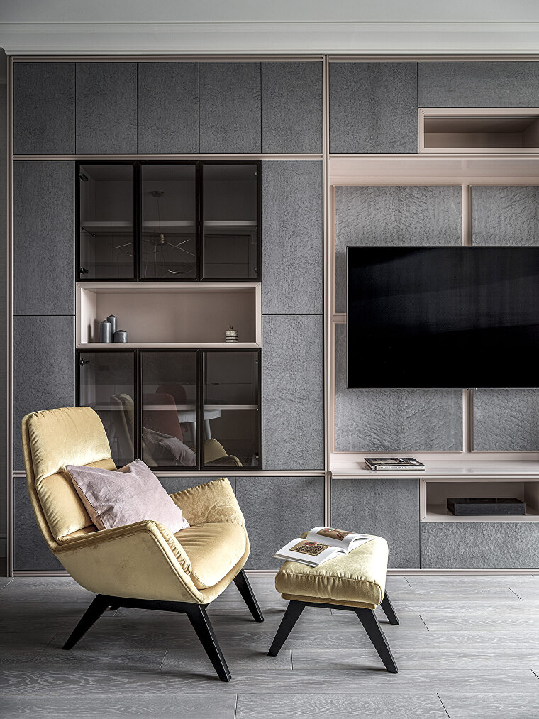 Apartment 76 m², Tikhvinskaya Street, Moscow · 2019