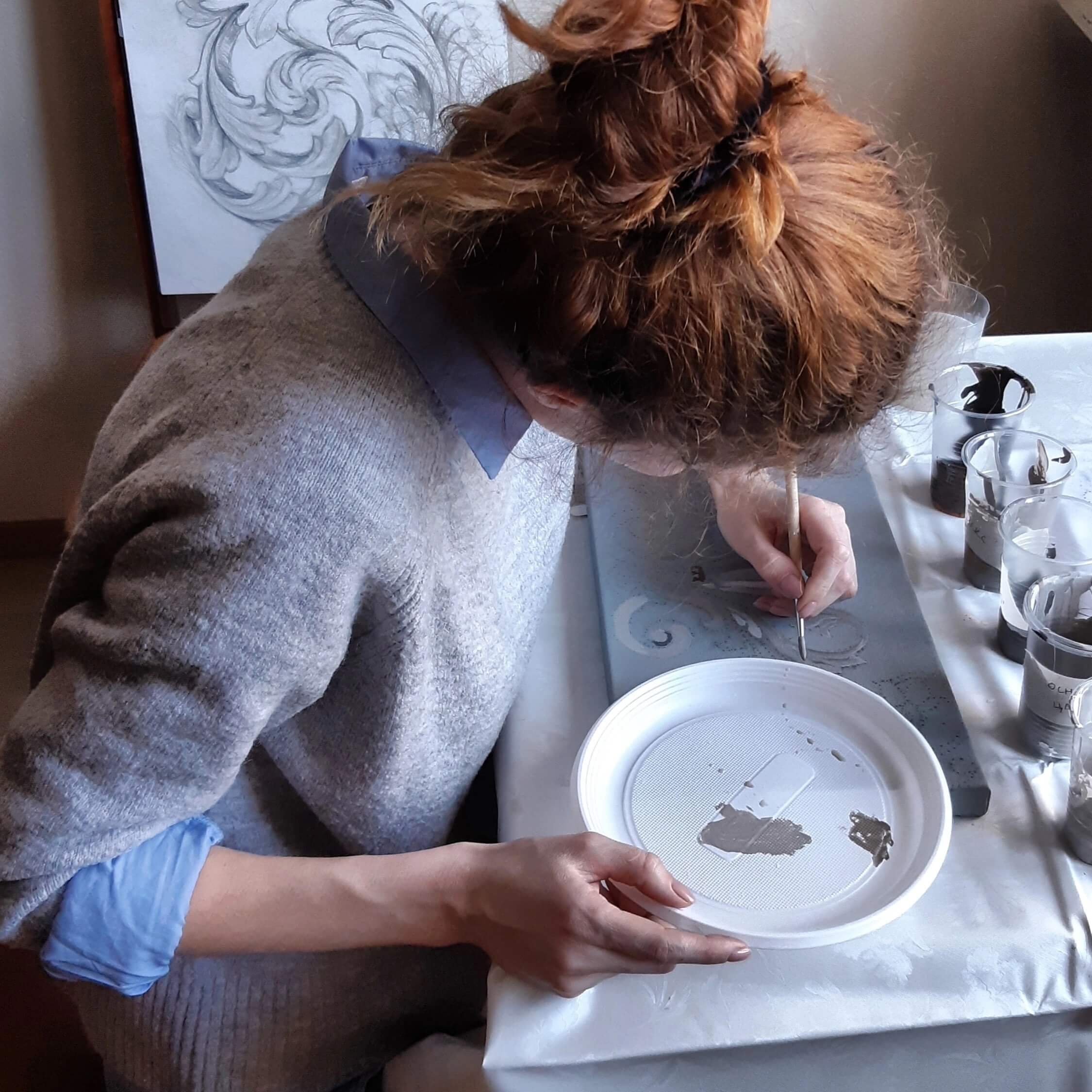 Альфрейная роспись