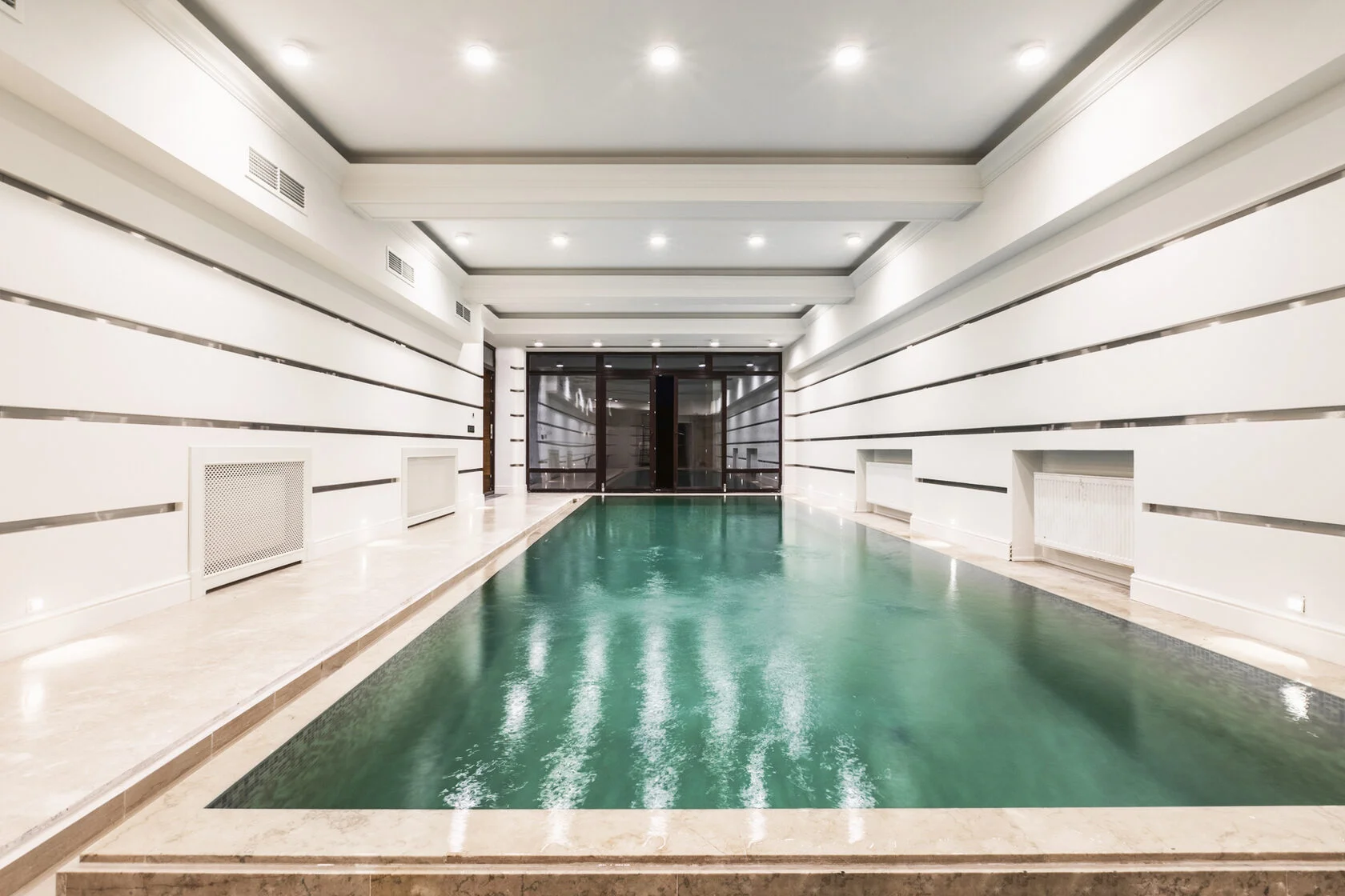 Дизайн и оптимальные размеры для бассейна в частном доме