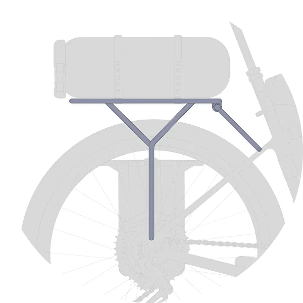 Titanium front bike rack on sale