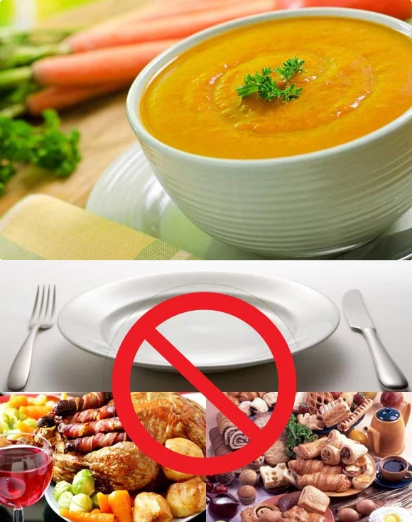 1. Грибной крем-суп с соусом бешамель
