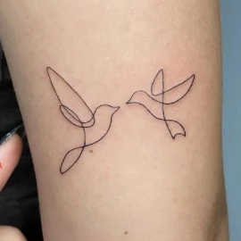 Fine Line Mini Tattoos in Amsterdam for €100 - Spicytattooing
