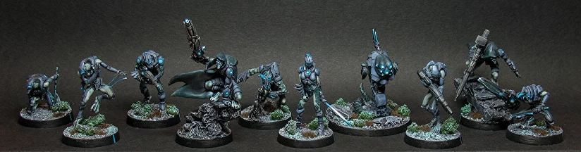 Comparing New Nuln Oil & Agrax Shades Side By Side Pictures 