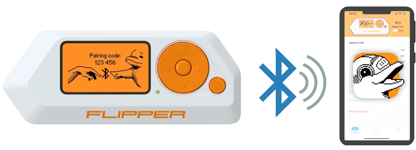 Flipper Zero 125 khz proximity card reader and emulator