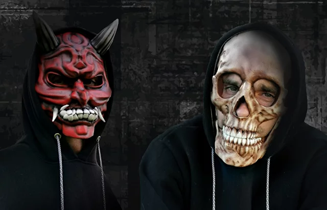 Инструкция: маска на Хэллоуин в стиле Мексиканского Черепа