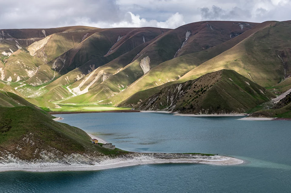 озеро Кезенойам Чечня