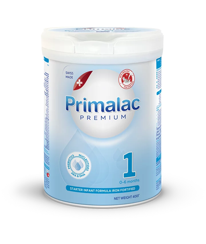 Full range of Primalac Infant formula