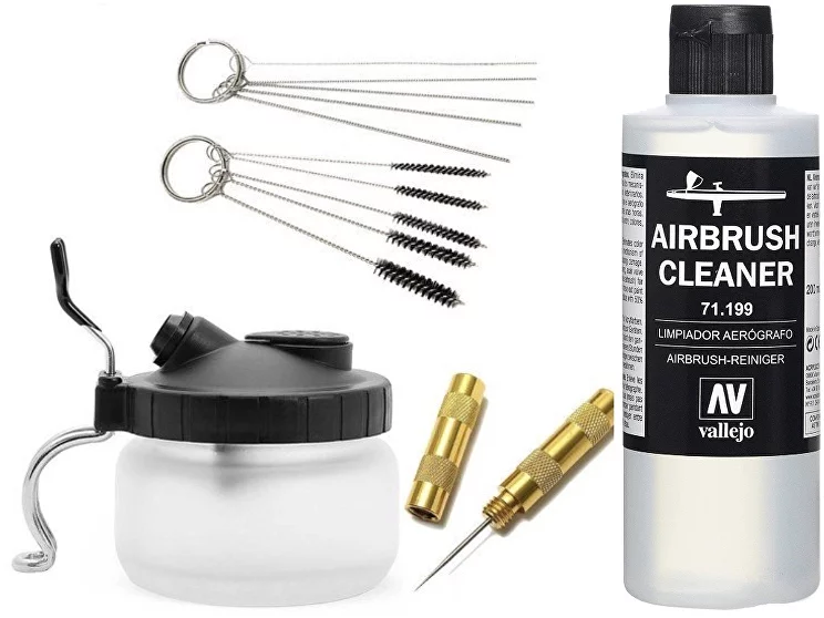 Vallejo Airbrush Cleaner - what is it? - Airbrushes 